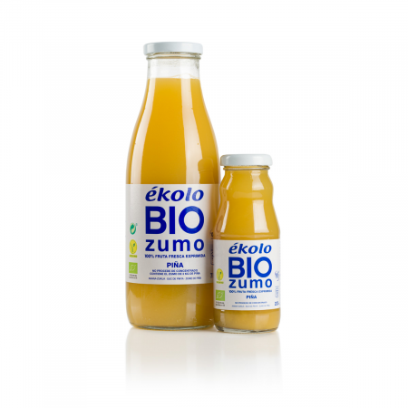 Zumo de PIÑA Ecológico, 100% exprimido