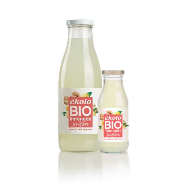 Limonada ekologikoa jenjibrearekin