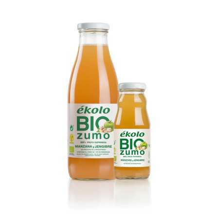 Zumo de MANZANA-JENGIBRE Ecológico 100% exprimido 2